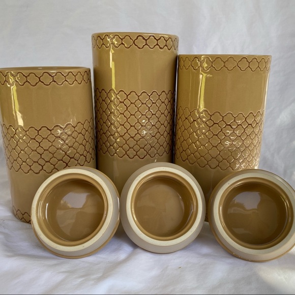 American Atelier Set of 3 Canisters - Picture 6 of 12